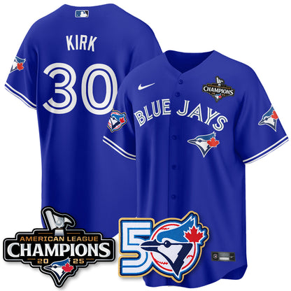 TBJ 2025 American League Champions Vapor Limited Jersey - 50th Season - All Stitched-DTD