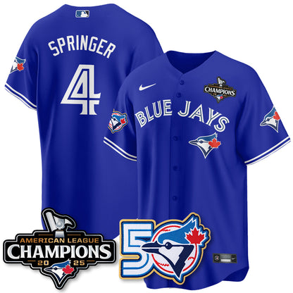 TBJ 2025 American League Champions Vapor Limited Jersey - 50th Season - All Stitched-DTD