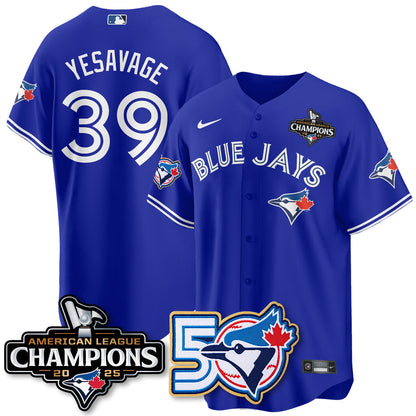 TBJ 2025 American League Champions Vapor Limited Jersey - 50th Season - All Stitched-DTD