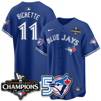 TBJ 2025 American League Champions Vapor Limited Jersey - 50th Season - All Stitched-DTD