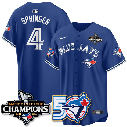 TBJ 2025 American League Champions Vapor Limited Jersey - 50th Season - All Stitched-DTD