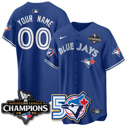 TBJ 2025 American League Champions Vapor Limited Jersey - 50th Season - All Stitched-DTD