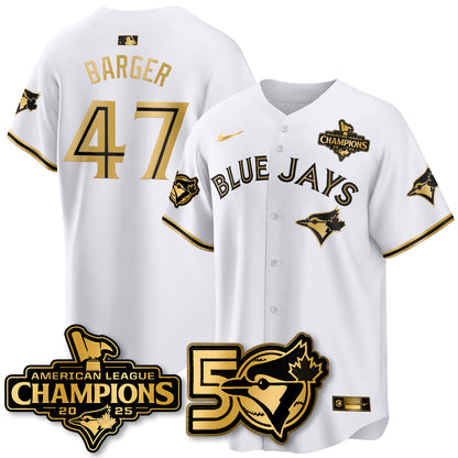 TBJ 2025 American League Champions Vapor Limited Jersey - 50th Season - All Stitched-DTD
