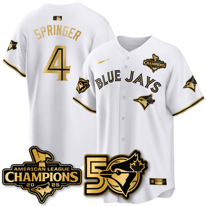 TBJ 2025 American League Champions Vapor Limited Jersey - 50th Season - All Stitched-DTD