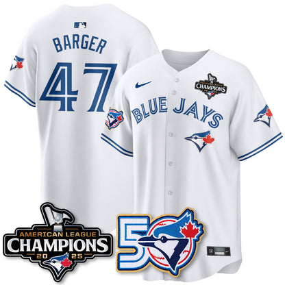 TBJ 2025 American League Champions Vapor Limited Jersey - 50th Season - All Stitched-DTD