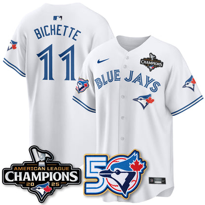 TBJ 2025 American League Champions Vapor Limited Jersey - 50th Season - All Stitched-DTD