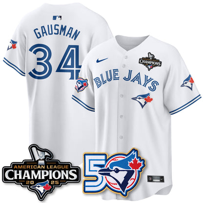TBJ 2025 American League Champions Vapor Limited Jersey - 50th Season - All Stitched-DTD