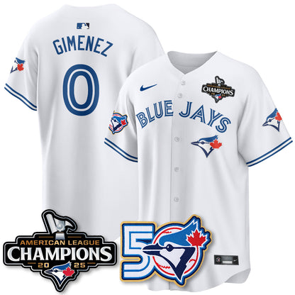TBJ 2025 American League Champions Vapor Limited Jersey - 50th Season - All Stitched-DTD