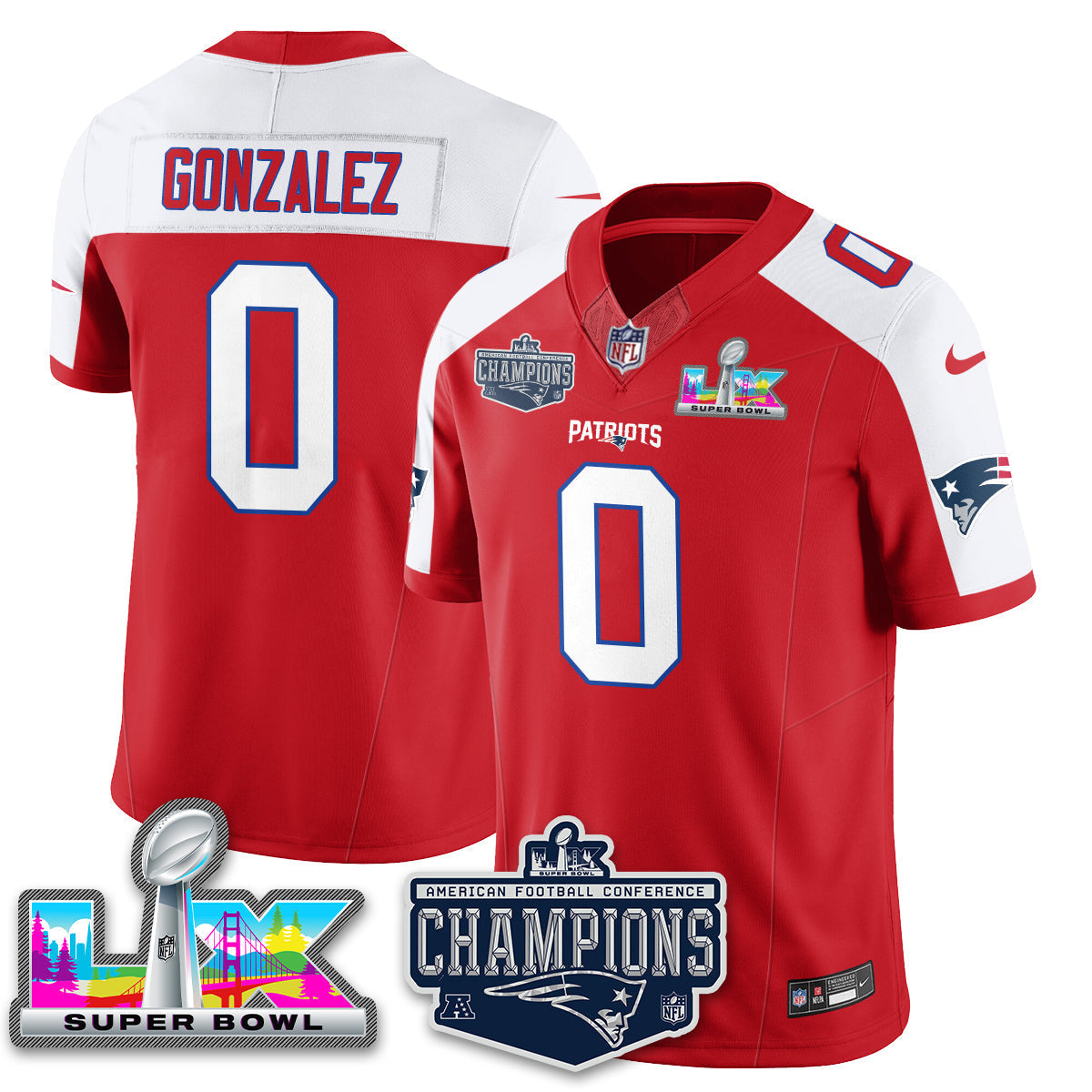 NE 2025 AFC Champions Vapor Limited Jersey - All Stitched-DTD