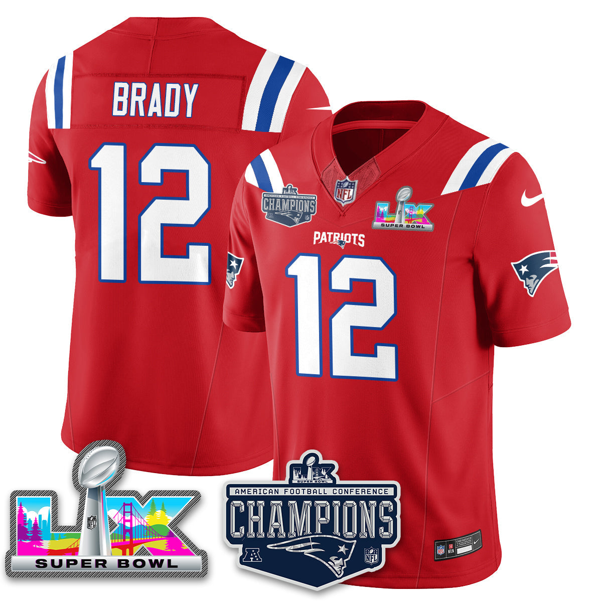 NE 2025 AFC Champions Vapor Limited Jersey - All Stitched-DTD
