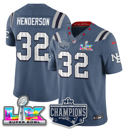 NE 2025 AFC Champions Vapor Limited Jersey - All Stitched-DTD