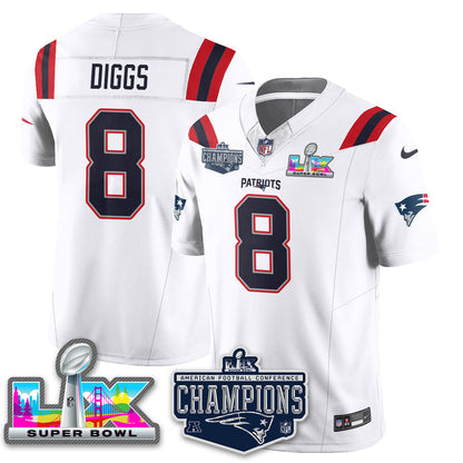 NE 2025 AFC Champions Vapor Limited Jersey - All Stitched-DTD