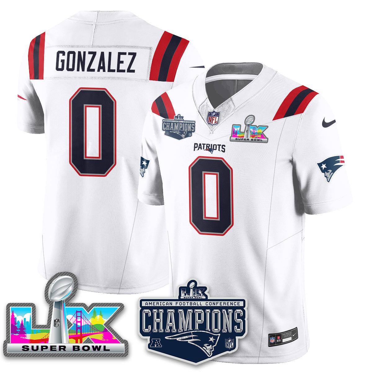 NE 2025 AFC Champions Vapor Limited Jersey - All Stitched-DTD