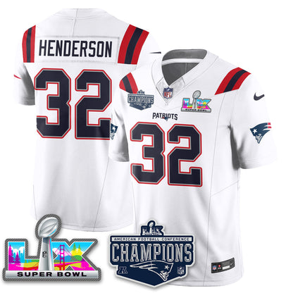 NE 2025 AFC Champions Vapor Limited Jersey - All Stitched-DTD