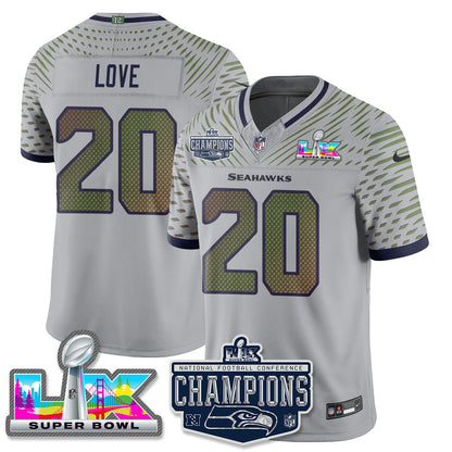 SEA 2025 NFC Champions Vapor Limited Jersey - All Stitched-DTD
