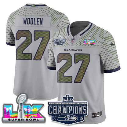 SEA 2025 NFC Champions Vapor Limited Jersey - All Stitched-DTD