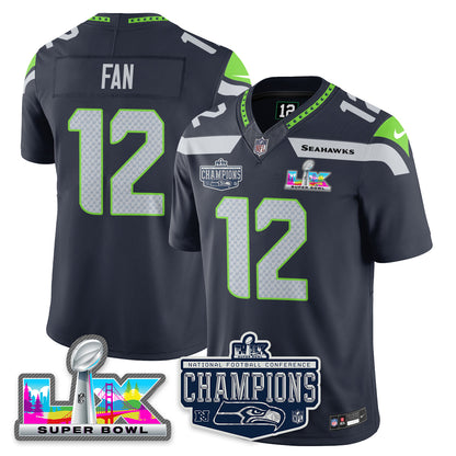 SEA 2025 NFC Champions Vapor Limited Jersey - All Stitched-DTD