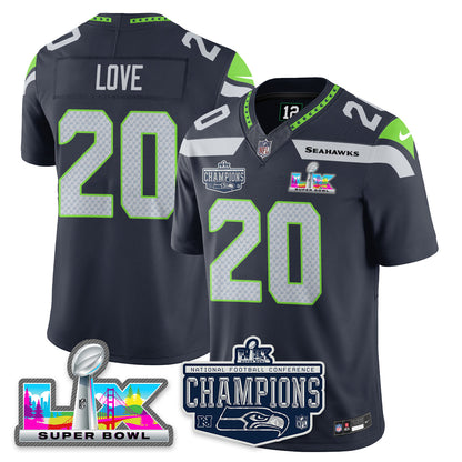 SEA 2025 NFC Champions Vapor Limited Jersey - All Stitched-DTD