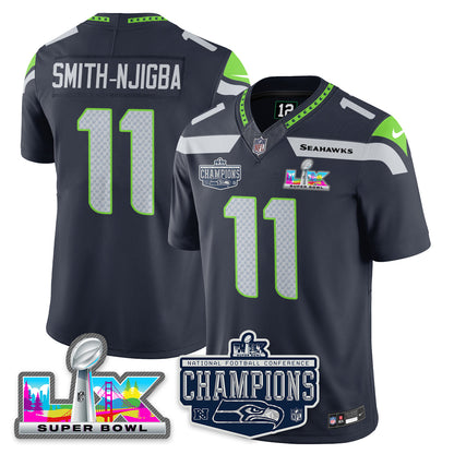 SEA 2025 NFC Champions Vapor Limited Jersey - All Stitched-DTD