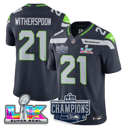 SEA 2025 NFC Champions Vapor Limited Jersey - All Stitched-DTD