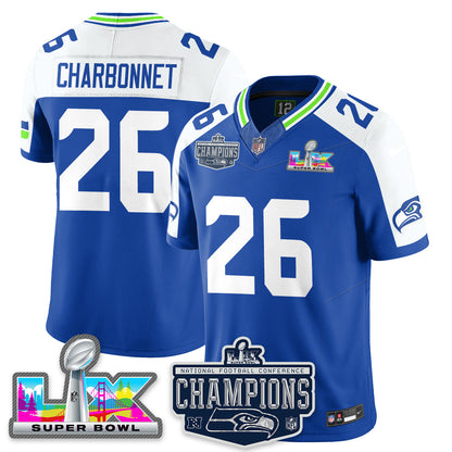 SEA 2025 NFC Champions Vapor Limited Jersey - All Stitched-DTD