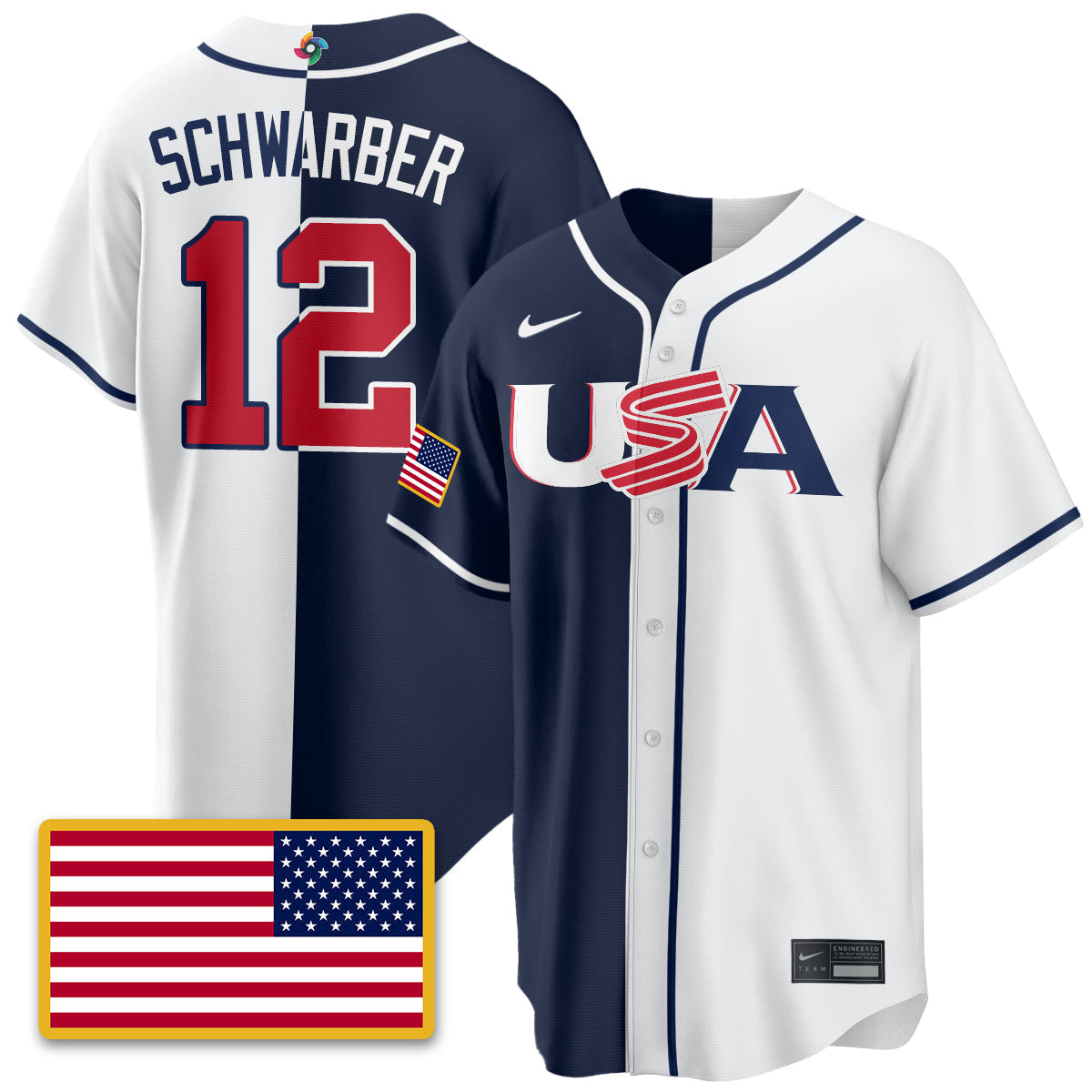 USA Baseball  2026 World Baseball Classic Limited Jersey - All Stitched-DTD