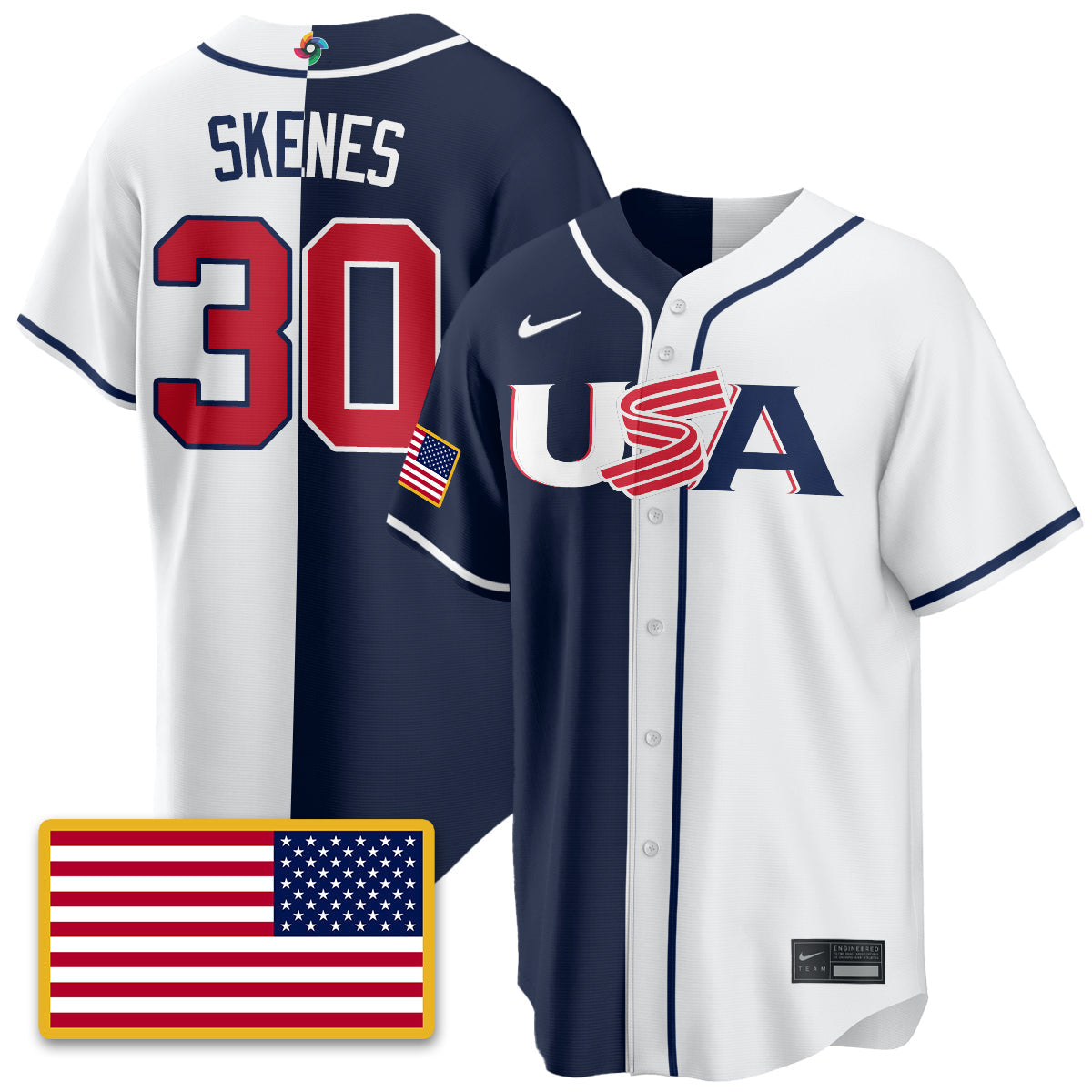 USA Baseball  2026 World Baseball Classic Limited Jersey - All Stitched-DTD