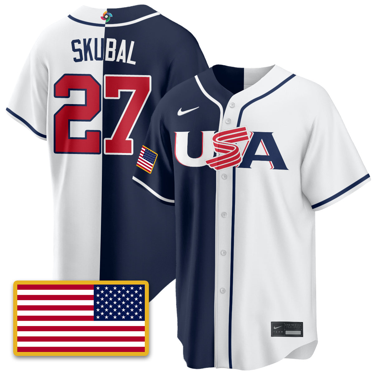 USA Baseball  2026 World Baseball Classic Limited Jersey - All Stitched-DTD
