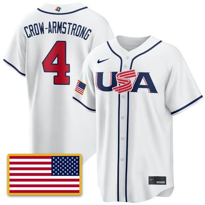USA Baseball  2026 World Baseball Classic Limited Jersey - All Stitched-DTD