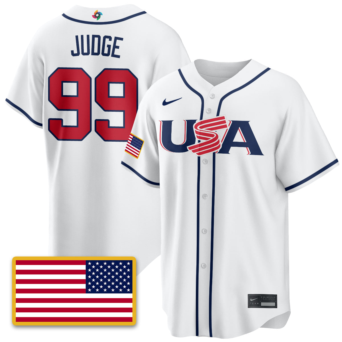 USA Baseball  2026 World Baseball Classic Limited Jersey - All Stitched-DTD