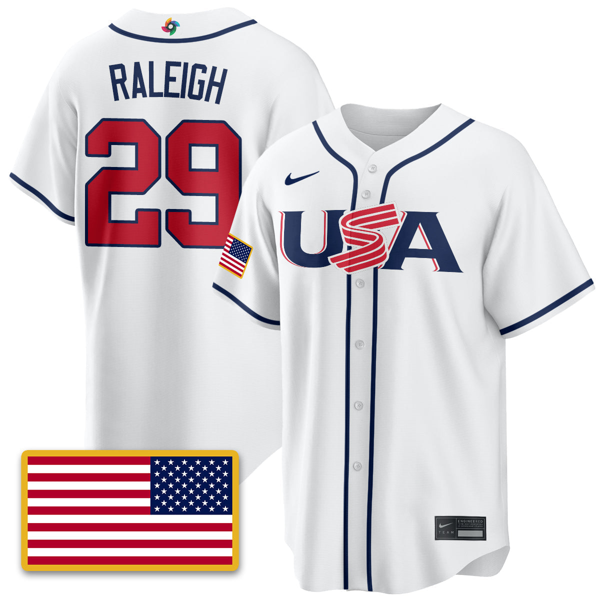 USA Baseball  2026 World Baseball Classic Limited Jersey - All Stitched-DTD