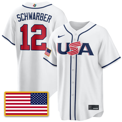 USA Baseball  2026 World Baseball Classic Limited Jersey - All Stitched-DTD
