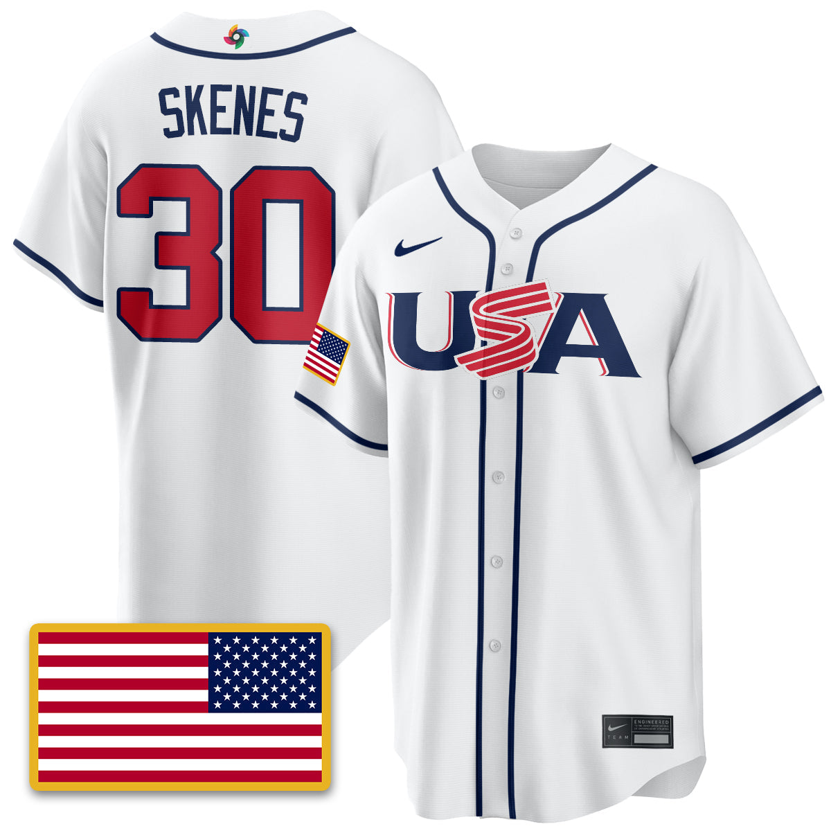USA Baseball  2026 World Baseball Classic Limited Jersey - All Stitched-DTD