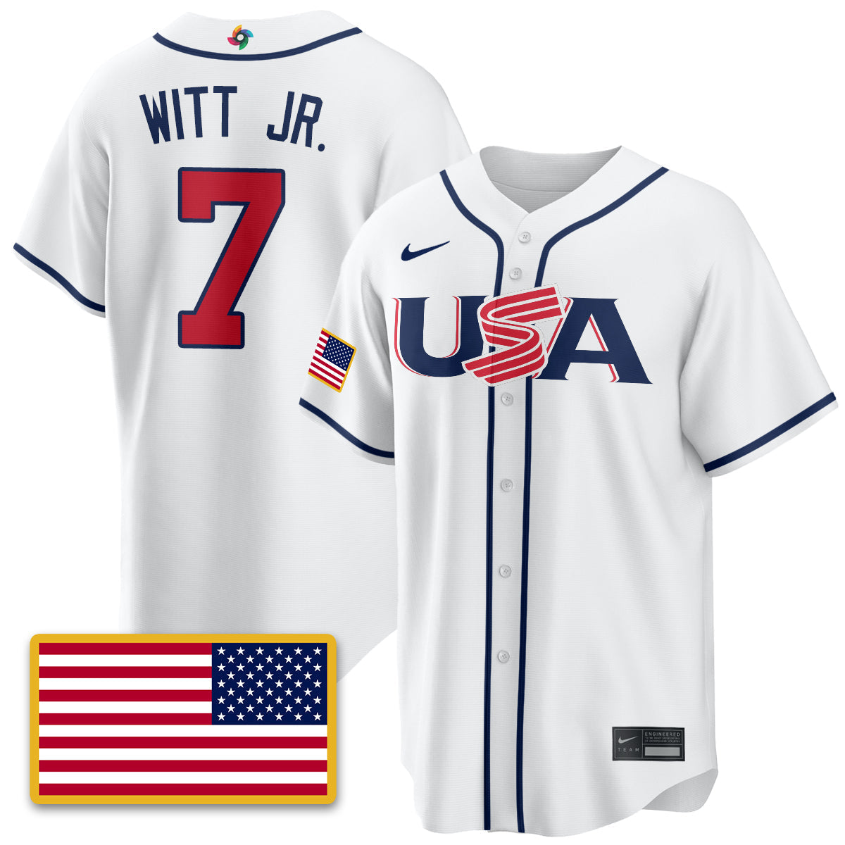USA Baseball  2026 World Baseball Classic Limited Jersey - All Stitched-DTD
