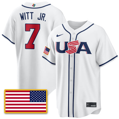 USA Baseball  2026 World Baseball Classic Limited Jersey - All Stitched-DTD