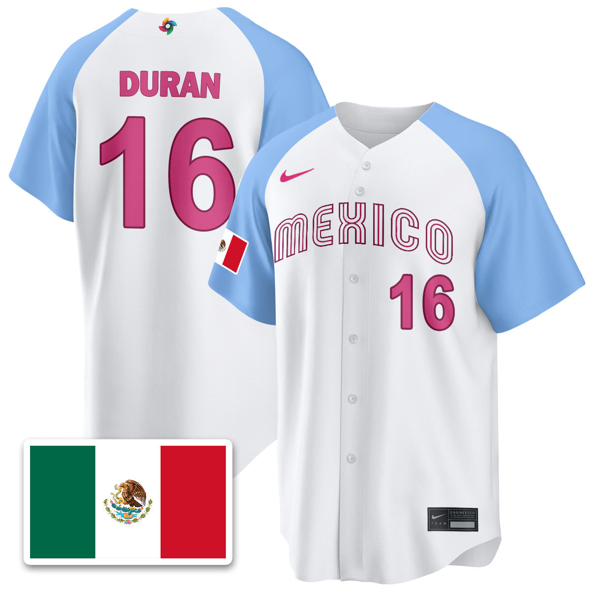 Mexico Baseball 2026 World Baseball Classic Limited Jersey - All Stitched-DTD