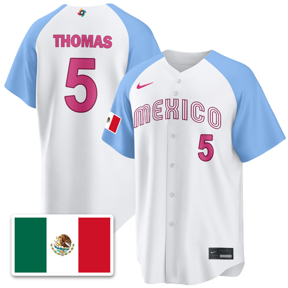 Mexico Baseball 2026 World Baseball Classic Limited Jersey - All Stitched-DTD