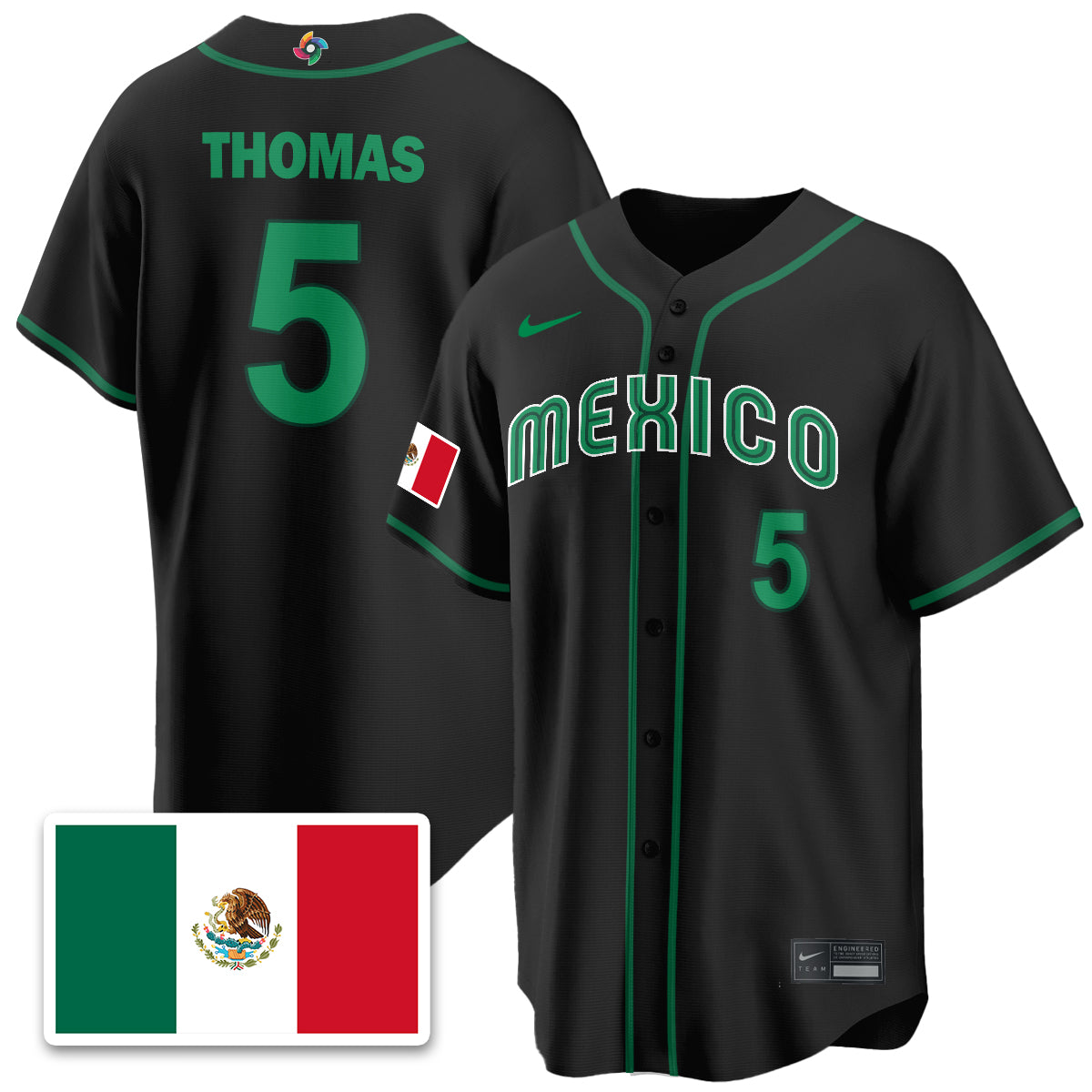 Mexico Baseball 2026 World Baseball Classic Limited Jersey - All Stitched-DTD