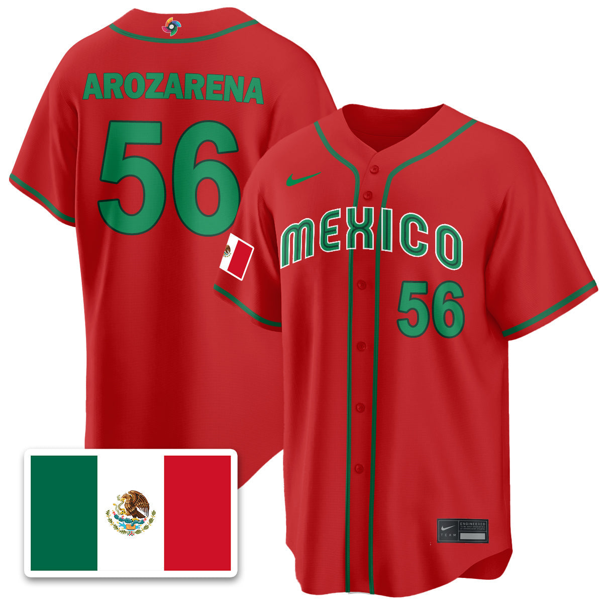 Mexico Baseball 2026 World Baseball Classic Limited Jersey - All Stitched-DTD