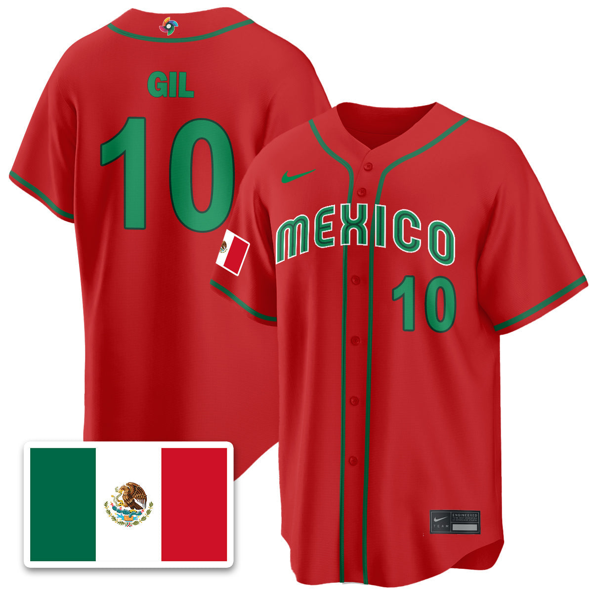 Mexico Baseball 2026 World Baseball Classic Limited Jersey - All Stitched-DTD