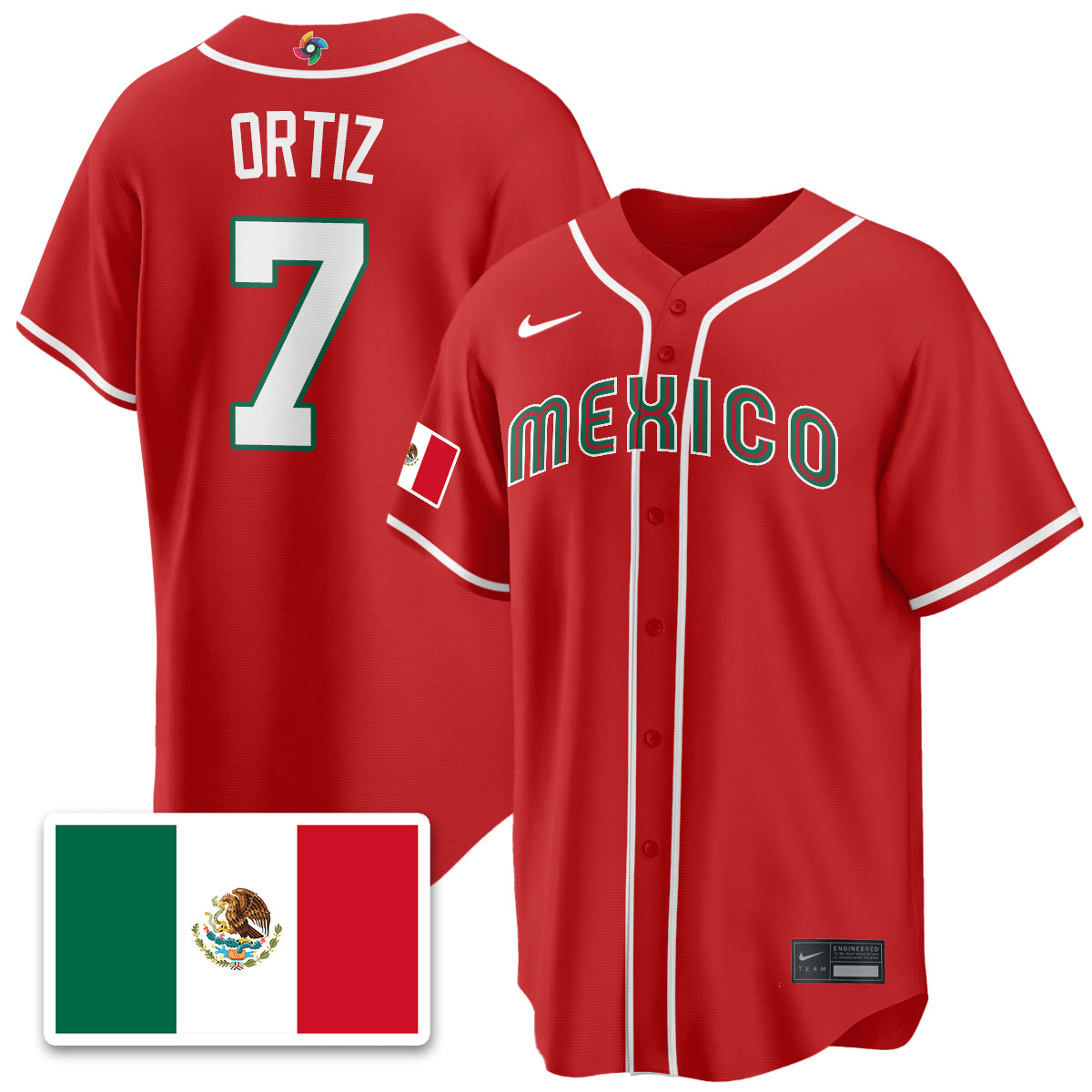 Mexico Baseball 2026 World Baseball Classic Limited Jersey - All Stitched-DTD