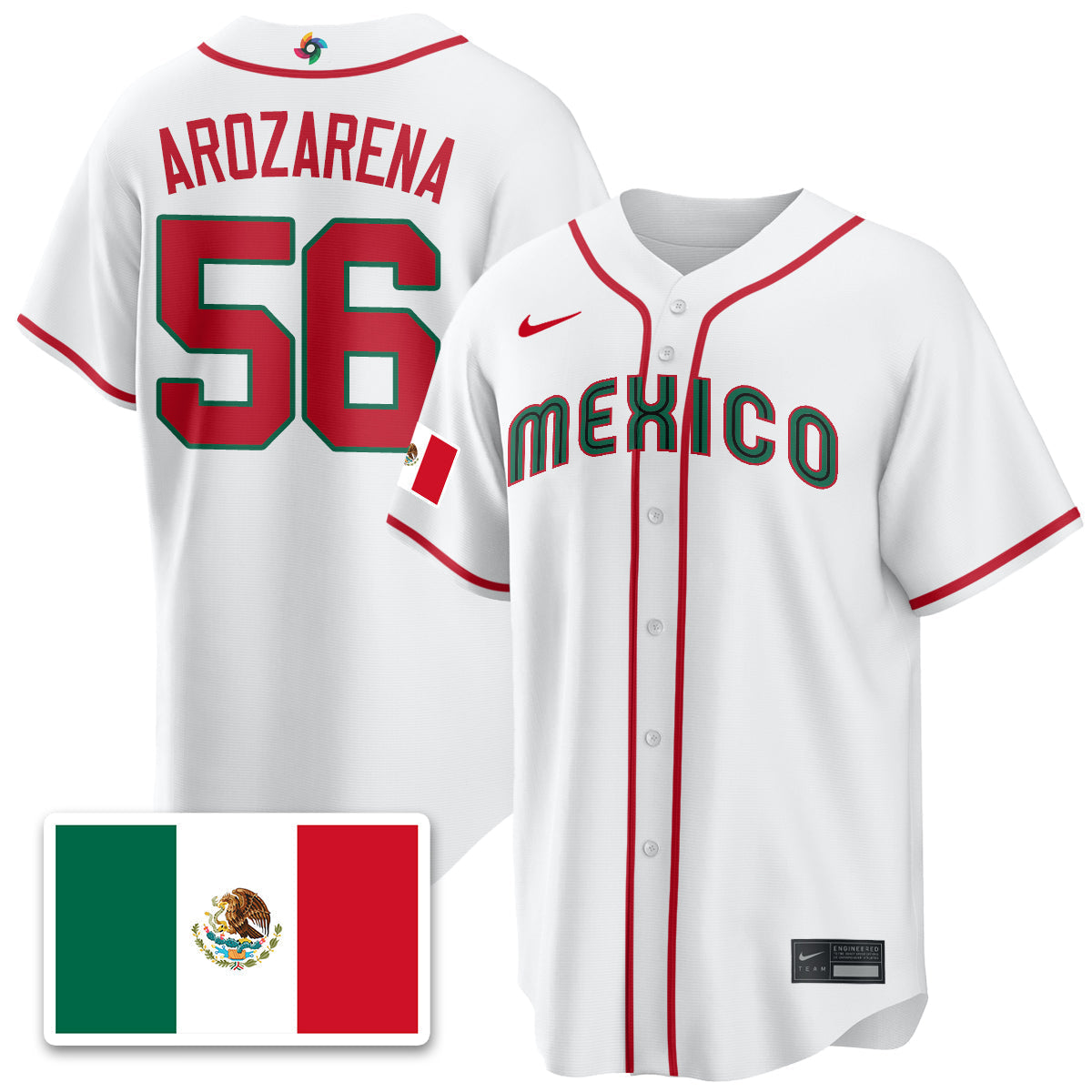 Mexico Baseball 2026 World Baseball Classic Limited Jersey - All Stitched-DTD
