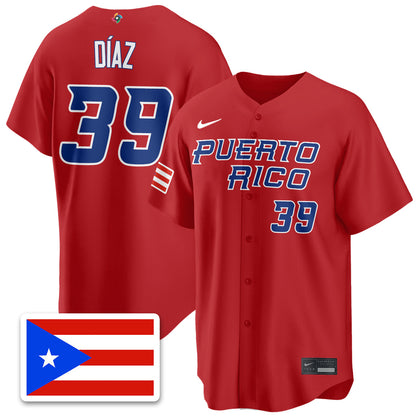 Puerto Rico Baseball 2026 World Baseball Classic Limited Jersey - All Stitched-DTD
