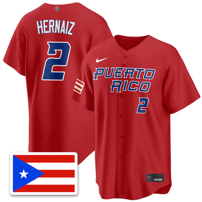 Puerto Rico Baseball 2026 World Baseball Classic Limited Jersey - All Stitched-DTD