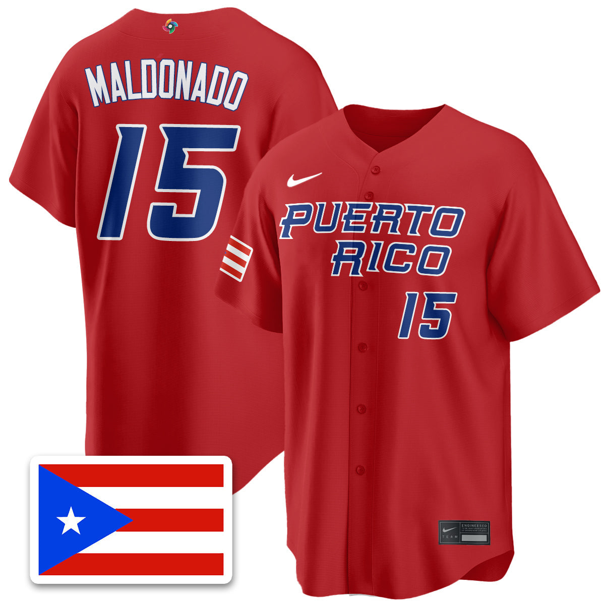 Puerto Rico Baseball 2026 World Baseball Classic Limited Jersey - All Stitched-DTD
