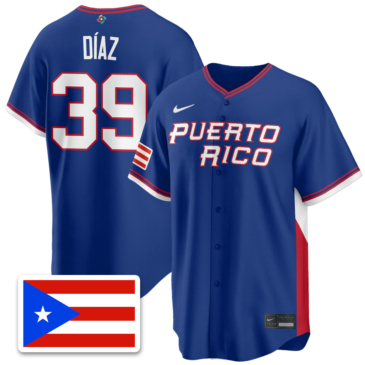 Puerto Rico Baseball 2026 World Baseball Classic Limited Jersey - All Stitched-DTD