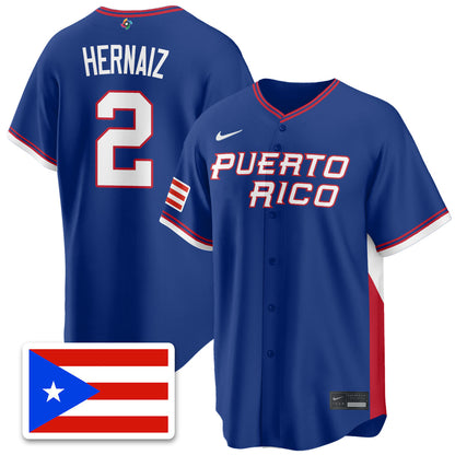 Puerto Rico Baseball 2026 World Baseball Classic Limited Jersey - All Stitched-DTD
