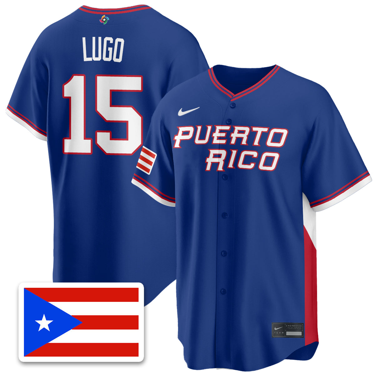 Puerto Rico Baseball 2026 World Baseball Classic Limited Jersey - All Stitched-DTD