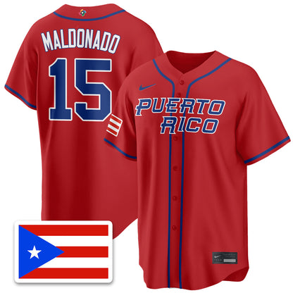 Puerto Rico Baseball 2026 World Baseball Classic Limited Jersey - All Stitched-DTD