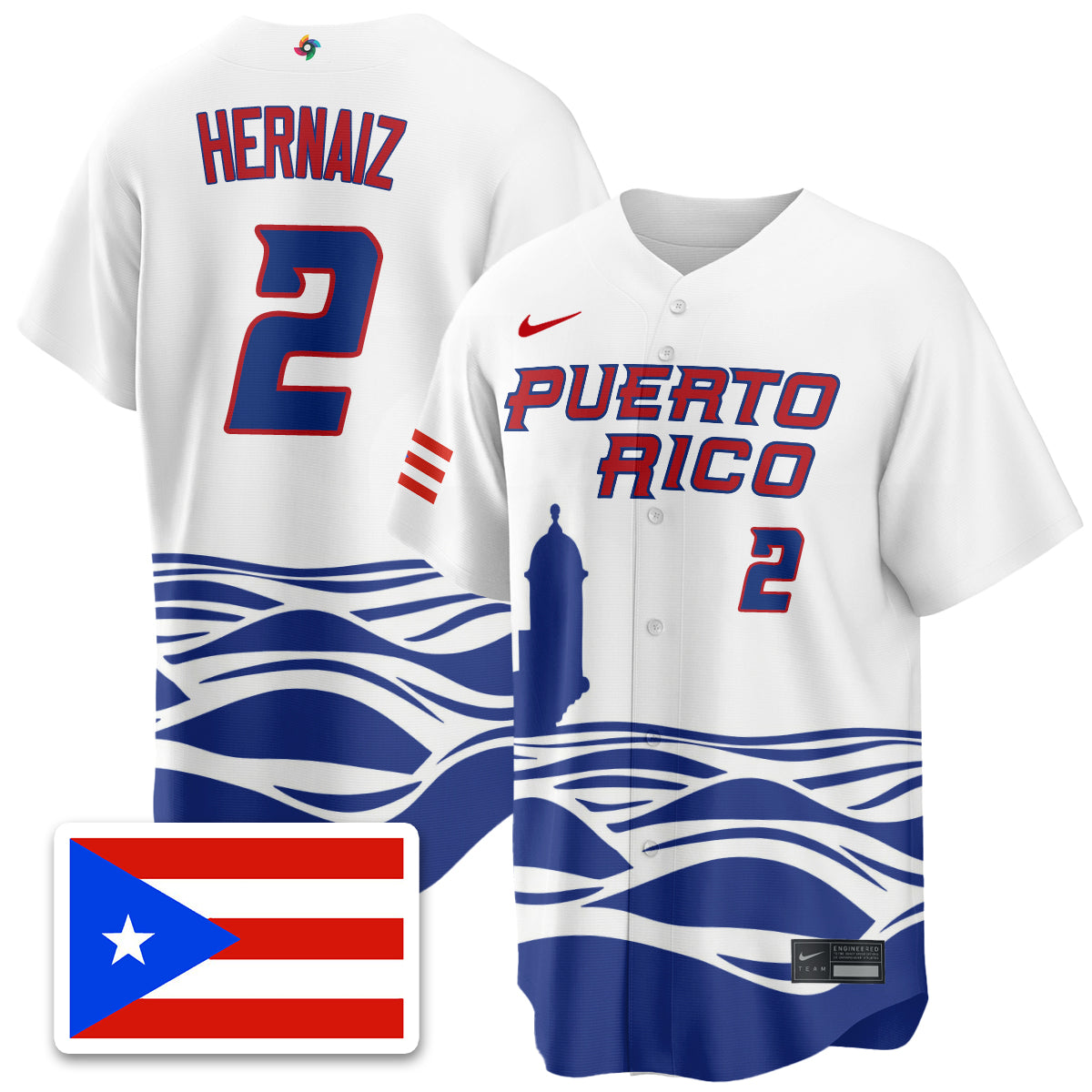 Puerto Rico Baseball 2026 World Baseball Classic Limited Jersey - All Stitched-DTD